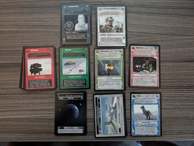 Star Wars CCG Complete Common/Uncommon Set Hoth Ltd BB 108/108 Pack Fresh NM+ - Image 1 of 2