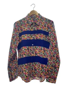 JUNYA WATANABE COMME des GARCONS MAN Long Sleeve Shirt M Wool Multi color Floral - Picture 1 of 5