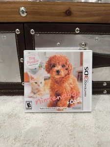Nintendogs + Cats Toy Poodle & New Friends (Nintendo 3DS) BOX ONLY NO GAME - Picture 1 of 3