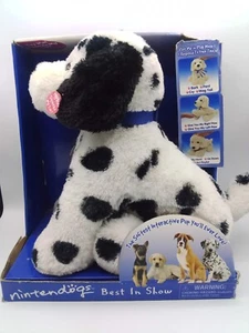 NINTENDOGS BEST IN SHOW plush Dalmatian BARK PANT TILT HEAD GIVE PAW INTERACTIVE - Picture 1 of 13