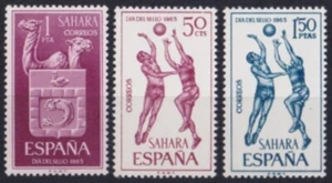 F-EX52873 SAHARA SPAIN MNH 1965 SPORT STAMPS DAY BASKETBALL. - Picture 1 of 1