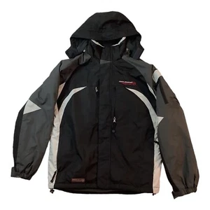 Free Country Kapuzenjacke mit durchgehendem Reißverschluss Herren Größe Small schwarz/grau - Bild 1 von 13