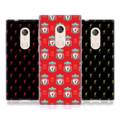 LIVERPOOL FC LFC CREST & LIVER BIRD PATTERNS SOFT GEL CASE FOR ALCATEL PHONES - Image 1 of 4
