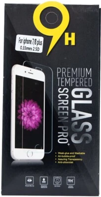 9H Premium Tempered Glass Screen Protector Pro for iPhone 7/8 Devices - Image 1 of 2