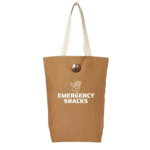 Bolso de Mano Algodón Lona Compras Divertido Reutilizable Playa Hombro Regalo para Mujer - Imagen 1 de 7