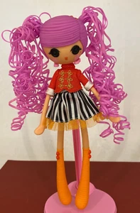 MGA 2014 ☆ LALALOOPSY Girls ☆ Peanut Big Top - Pink Hair Doll - Flawed - Picture 1 of 5