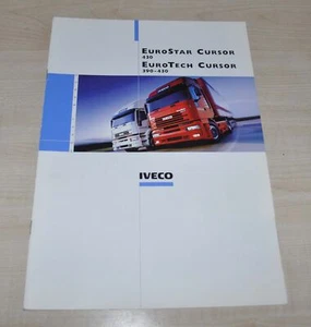 Folleto de camión cursor Iveco EuroStar EuroTech NL - Imagen 1 de 10