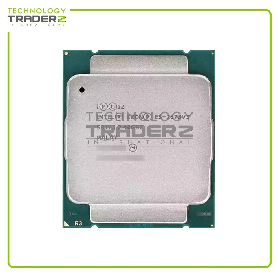 SR1Y3 Intel Xeon E5-2673 v3 12 Core 2.4GHz 30MB 105W LGA2011-3 Processor - Image 1 of 1