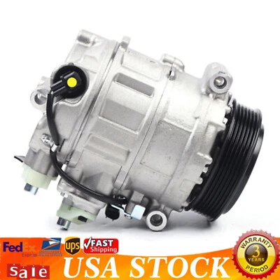AC A/C Compressor w/Clutch For Mercedes-Benz C280 C300 C320 CL500 C230 C240 C250 - Image 1 of 4