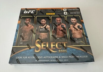 2021 Panini Select UFC H2 Hybrid Hobby Factory Sealed Box - Image 1 of 3