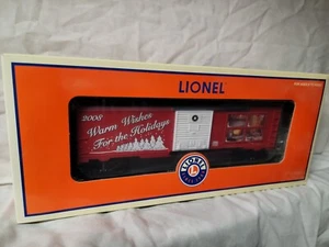 Lionel O Trains 2008 Christmas Box Car Boxcar Warm Wishes for Holidays 6-25061 - Picture 1 of 2