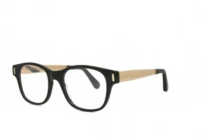 Cutler and Gross Eyeglasses 1173 B 48-19-145 BLACK GOLD - Picture 1 of 5