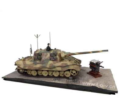 1:32 FOV German Heavy Tank Destroyer SD.KFZ.186 JAGDTIGER WWII Diecast Model - Image 1 of 4