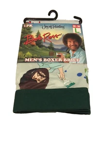 Joy of Painting Bob Ross Neuheit Boxershorts Herren Gr. L 36-38 Neu mit Etikett - Bild 1 von 4