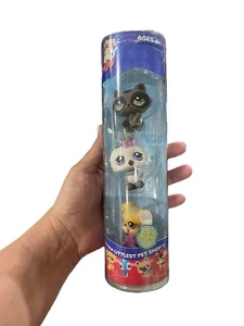 Littlest Pet Shop Wintertime Pals Tube 16 449 Eule 450 Waschbär 451 Boxer Neu im Karton - Bild 1 von 9