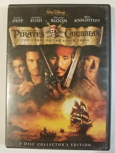 Pirates of the Caribbean: The Curse of the Black Pearl (DVD, 2003, 2-Disc... - Picture 1 of 2