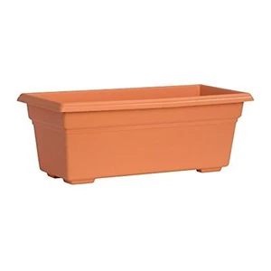 Novelty Manufacturing Resin Countryside Patio Planter, Terracotta, 27" - Picture 1 of 5