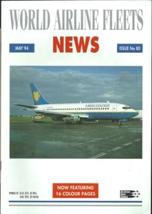 World Airline Fleets News 5/94 [1034] 4 kaufen+ 50% sparen - Bild 1 von 1