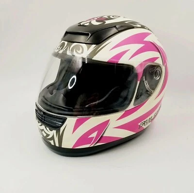 Fulmer Apache Full Face Pink Helmet Womens Size XS Vented Clean Excellent  Foto 1 de 4