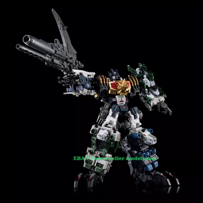 Transform Toy Fansproject Saurus Ryu-OH Dinokings Combiner 2021 Ver Juego de 6 Foto 1 de 4