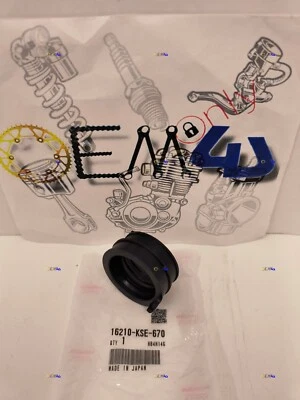 Bota aislante carburador original Honda 2007-2025 CRF150 R/RB 16210-KSE-670 Foto 1 de 2