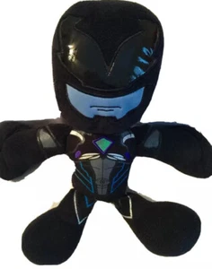 Power Rangers Black Ranger 11"" bambola di peluche figura film Saban Just Play 2016 - Foto 1 di 6