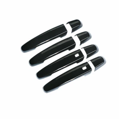 Door Handle Covers For 2018-2024 Equinox GMC Terrain W/2 Smart Holes Gloss Black Foto 1 de 4