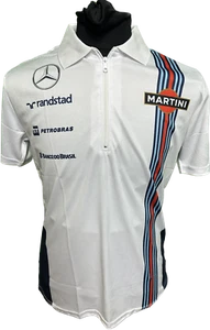 Mens Formula 1 WILLIAM Martin Racing Polo Shirt NWT SELECT SIZE RANDSTAD MARTINI - Picture 1 of 6