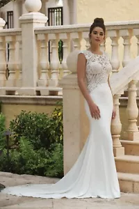Sincerity Wedding Dress UK 12 - Picture 1 of 10