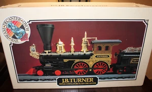 JIM BEAM JB Turner RAILROAD TRAIN ENGINE DECANTER LOCOMOTIVE Vintage 1980s - Picture 1 of 3