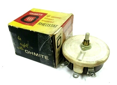 NEW OHMITE 0453 RHEOSTAT 100W MODEL K SER A - Image 1 of 4