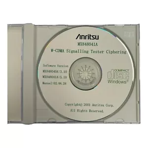 MX848041A Anritsu W-CDMA Tester di segnalazione manuale - Foto 1 di 1