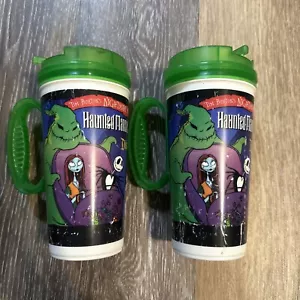 2003 Disneyland Haunted Mansion Holiday Nightmare Before Christmas Mug Cup (2) - Picture 1 of 16
