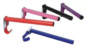 NEW Quality Metal Plastic Coated Pole Type Folding Saddle Rack Yard Or Stable - Picture 1 of 1