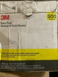 3M Easy Trap Sweep & Dust sheets 2 rolls 5"x6" 500 sheets 55655W