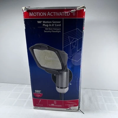 Cooper Lighting All Pro Motion Activated 180 Degree Motion Sensor - Gray / MS100 - Image 1 of 3