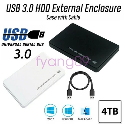 USB 3.0 to SATA Hard Drive Enclosure Caddy Case For 2.5" HDD / SSD External HOT - Image 1 of 4