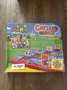 ¿Adivina quién? Divertido juego de mesa familiar edición Super Mario Nintendo Donkey Kong LEER - Imagen 1 de 6