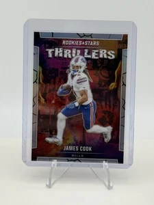 James Cook 2024 Panini Rookies & Stars Thrillers Silver T-JCK - Bild 1 von 2