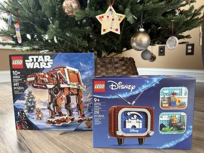 LEGO Star Wars Gingerbread AT-AT 40806 & Disney Classic Animation Scenes 40774 - Image 1 of 4