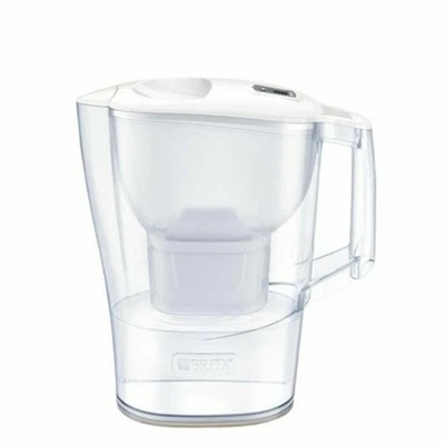 Carafe Filtrante Brita ALUNA BLANCA Blanc Transparent Plastique 2,4 L - Photo 1/4