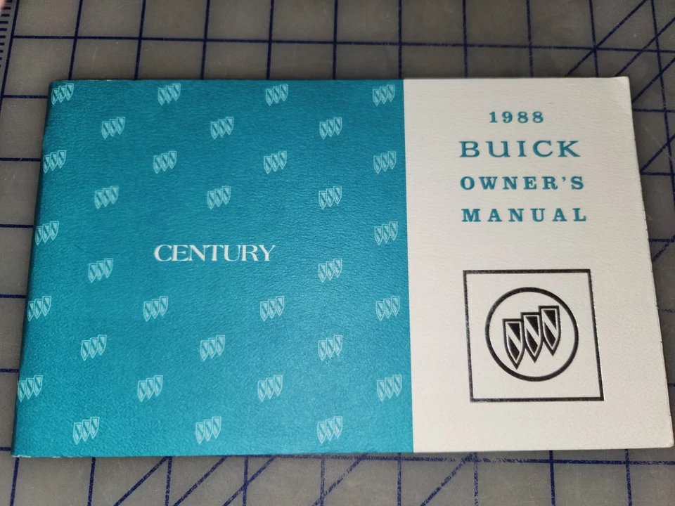 1988 Buick Century Owners Руководство Оригинал - Изображение 1 из 1