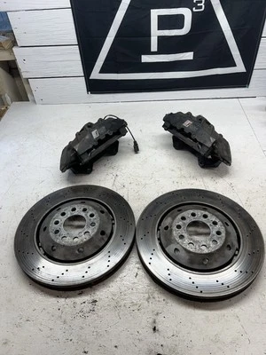 Audi RS6 2003 frenos delanteros (pinzas + rotores) OEM 4,2 BCY C5 S6 Foto 1 de 4