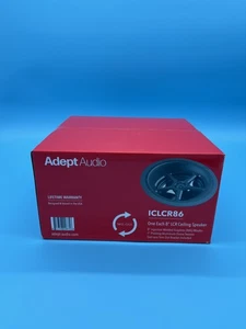 Adept Audio ICLCR86 8-inch Graphite-Angled LCR Ceiling Speaker - High-Quality - Picture 1 of 6