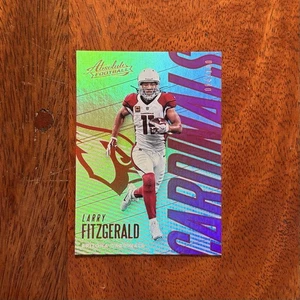 Larry Fitzgerald 2018 Panini Absolute #3 Spectrum Red /100 - Arizona Cardinals - Picture 1 of 2