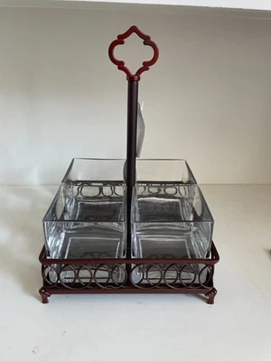 Godinger Hanover Copper Storagr Caddy - Image 1 of 2