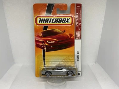 MATCHBOX-FORD GT-SILVER-SPORTS CAR -#18-2008-SEALED- - Image 1 of 4