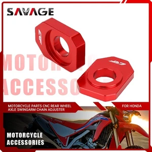 Rear Wheel Axle Swingarm Chain Adjuster for HONDA CRF 250L 300L RALLY CRF250M - Picture 1 of 4