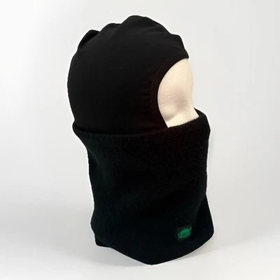 Capucha elástica técnica de pasamontañas polar negra de 2-7 años de piel de tortuga para niños jóvenes Foto 1 de 4