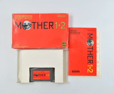 Complete Japanese Mother 1+2 Nintendo GBA Gameboy Advance Cartridge NTSC-J - Image 1 of 4